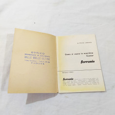 Lotto di 5 manuali FERRANIA per la fotografia anni 50 2