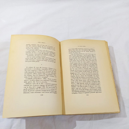 Libro ARIEL ARMATO Bozza di stampa 1930 - 705 pagine autografo MONDADORI
