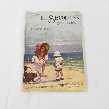 Rivista IL SECOLO XX Ars et Labor Anno XII n° 8 agosto 1913