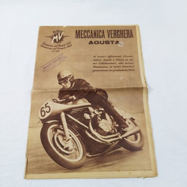 Fascicolo MECCANICA VERGHERA AGUSTA produzione 1954