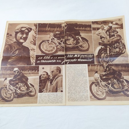 Fascicolo MECCANICA VERGHERA AGUSTA produzione 1954