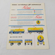 Brochure LIQUIGAS come verniciare gli automezzi