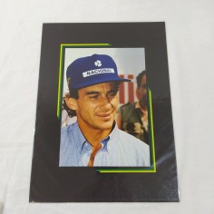 Fotografia originale AYRTON SENNA Test Imola 1992 15x22 cm