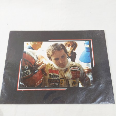 Fotografia originale GILLES VILLENEUVE Gp Monza 1979 22X15 cm
