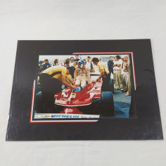 Fotografia originale GILLES VILLENEUVE Gp imola 1982 22X15 cm