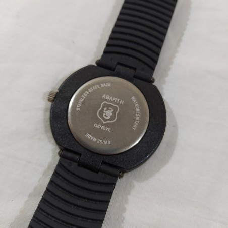 Orologio polso uomo ABARTH 40 mm Swiss made, nero rosso nuovo