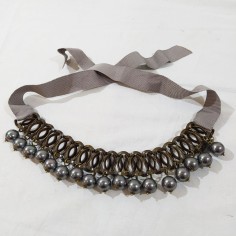 Collana girocollo donna MALIPARMI perle resina girgie 2