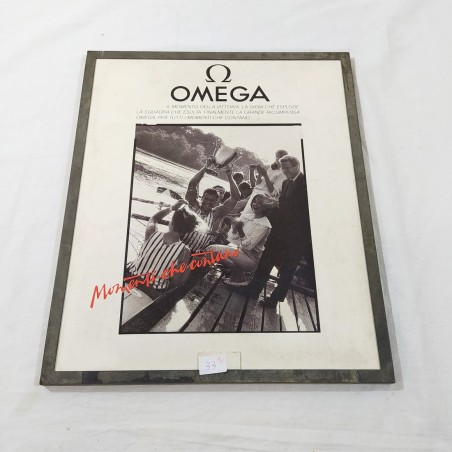 Quadro pubblicitario OMEGA anni 70