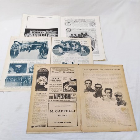 Lotto di 3 numeri LO SPORT ILLUSTRATO 1914-1920 e 1923