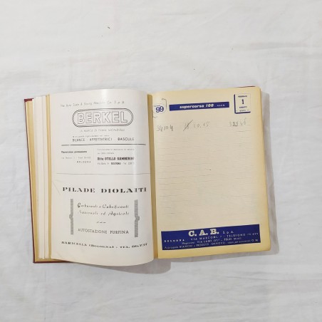 Annuario e agenda dell'automobilista 1958 - ACI BOLOGNA