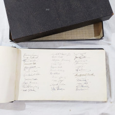 Album autografi OFFICINE REGGIANI per Ing. ALESSIO 1940 2