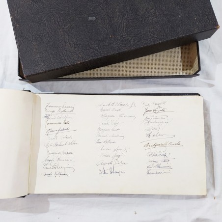 Album autografi OFFICINE REGGIANI per Ing. ALESSIO 1940