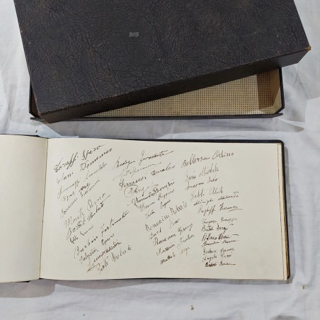 Album autografi OFFICINE REGGIANI per Ing. ALESSIO 1940
