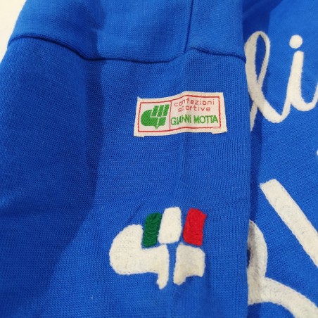 Maglia ciclismo originale BIANCHI in lana colore azzurro stile anni 50/60