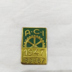 Fascetta per posteggio auto ACI 1947 nuova con bustina carta 2