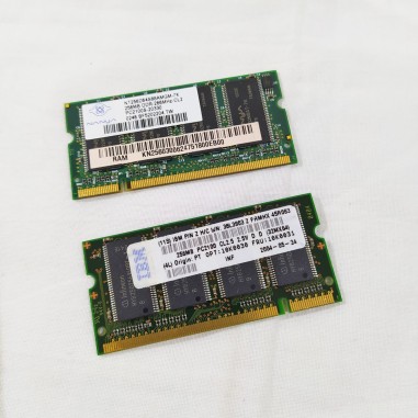RAM obsoleta - PC2100 - SODIMM 256Mb