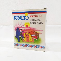 NOS Lettore stereo cassette Walkman IRRADIO TRIPPER 90 nuovo