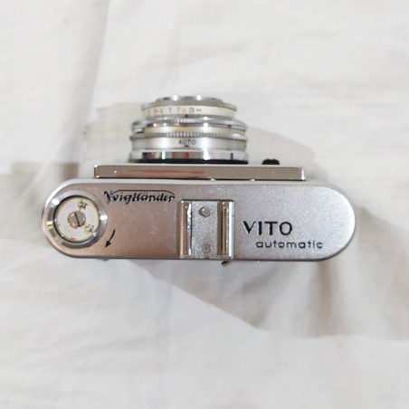 VOIGTLANDER macchina fotografica VITO AUTOMATIC ottica LANTHAR 2,8/50 usata