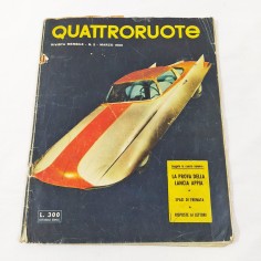 QUATTRORUOTE n° 2 Marzo 1956 Rivista mensile Ed. Domus