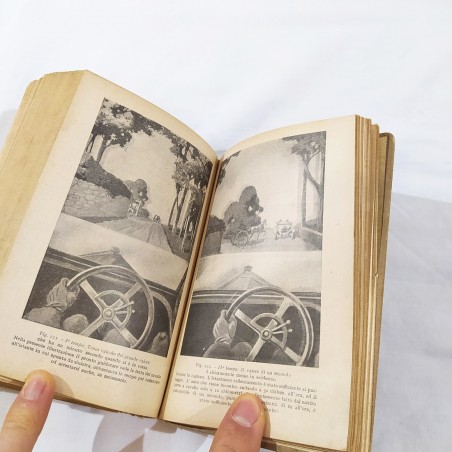 IL CONDUCENTE D'AUTOMOBILI Manuale HOEPLI quarta edizione 1928