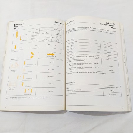 Manuale assistenza tecnica NUOVA RITMO 105TC - Fiat Auto 1983