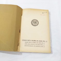 FIAT Mod. 520 catalogo parti di ricambio per chassis - 1929 - 4 lingue 2