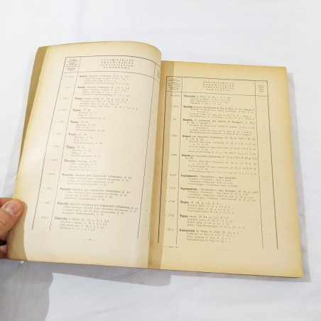 FIAT Mod. 520 catalogo parti di ricambio per chassis - 1929 - 4 lingue