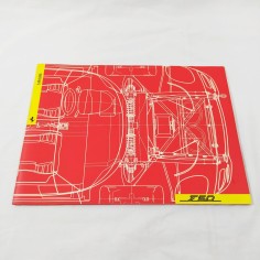 FERRARI F50 brochure presentazione con 32 pagine + 7 diapositive