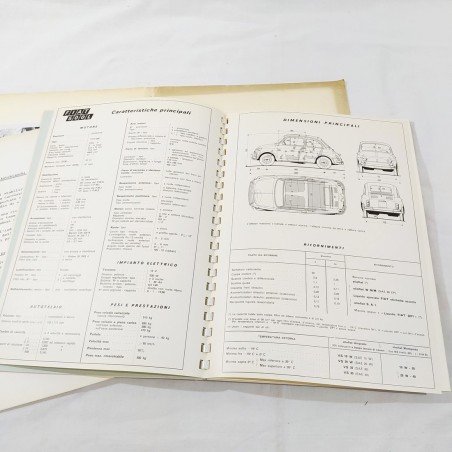 Fiat Brochure illustrativa 50° salone internazionale Torino 10/11/1968