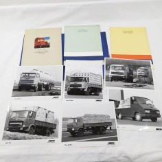 Fiat Veicoli industriali cartella Salone Ginevra 1974 + Foto e pressentazioni 2