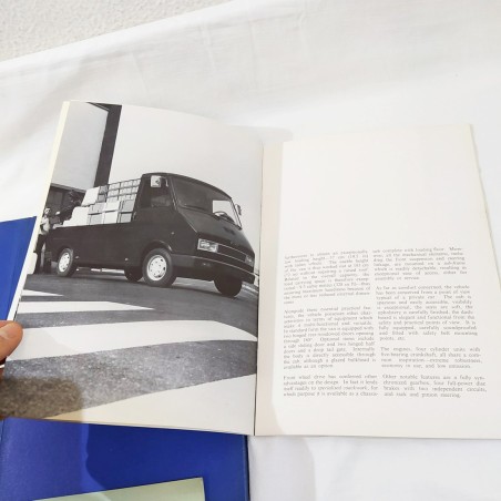 Fiat Veicoli industriali cartella Salone Ginevra 1974 + Foto e pressentazioni