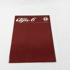 ALFA ROMEO brochure ALFA 6 - Francese Francais