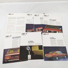 ALFA ROMEO brochure ALFA 6 - Francese Francais 2