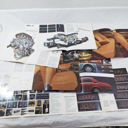 ALFA ROMEO brochure ALFA 6 - Francese Francais