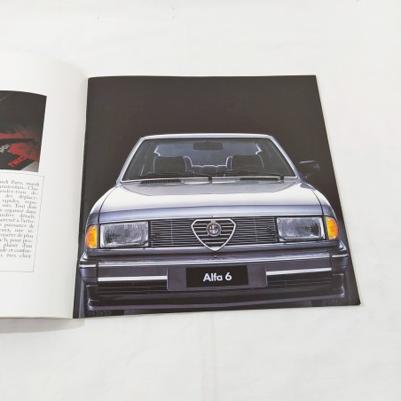 Alfa Romeo ALFA 6 borchure 18 pagine - Francese Francais