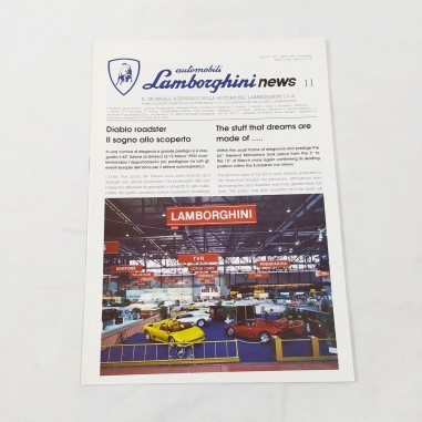 Giornale aziendale LAMBORGHINI NEWS 11 Anno IV n° 2 - Aprile 1992