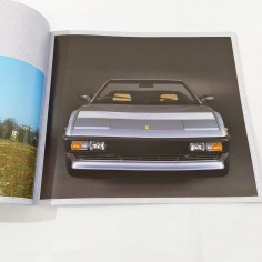 FERRARI Mondial Cabriolet Brochure 8 pagine 1984 Stampato 313/84 2