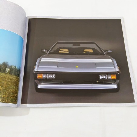 FERRARI Mondial Cabriolet Brochure 8 pagine 1984 Stampato 313/84