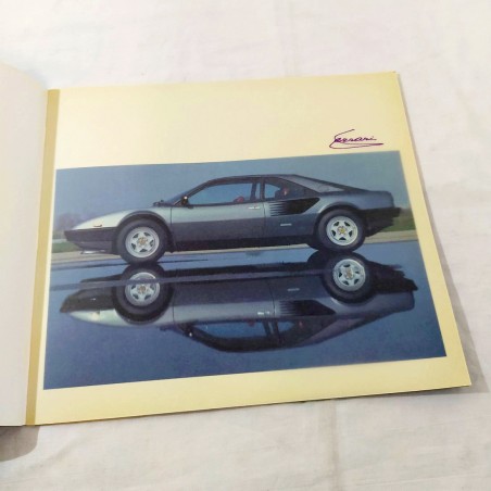 FERRARI Mondial Quattrovalvole Brochure 9 pagine 1982 Stampato 242/82