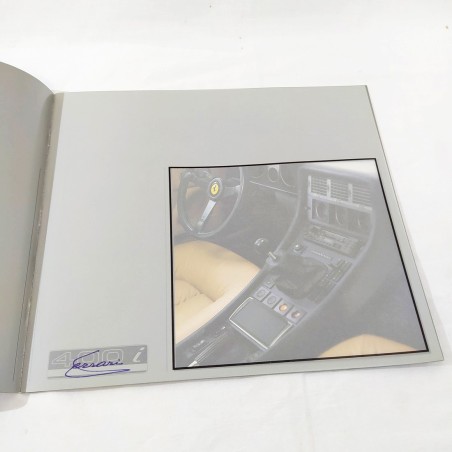 FERRARI 400i Brochure 11 pagine 1983 Stampato 295/832