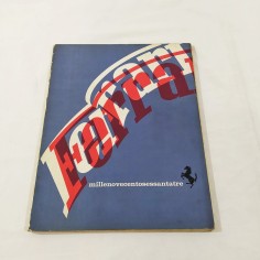 FERRARI Annuario 1963 millenovecentosessantatre molto buono