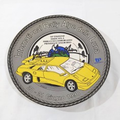 LAMBORGHINI DIABLO Piatto Rally Alpe della Luna 10° ed. 20-21 Giugno 1998