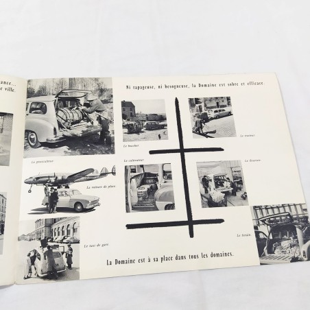 RENAULT DOMANINE brochure 4 pagine in francese