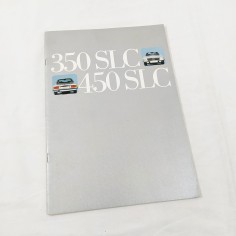 MERCEDES-BENZ brochure modelli 350 SLC e 450 SLC FRANCESE