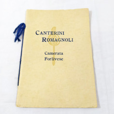 Lotto di libri su canti popolari romagnoli, ventennio e ROMOLO GESSI di Zavatti 2