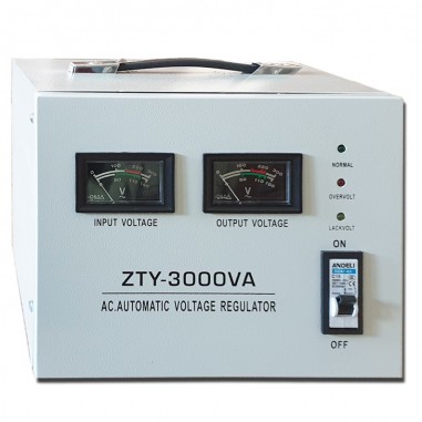 Stabilizzatore di tensione Elettromeccanico Monofase 3000 Va - 2400 W