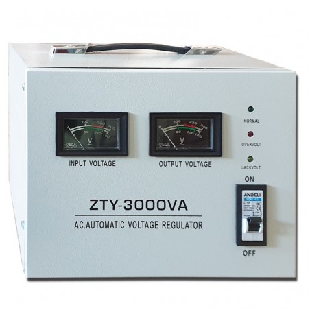 Stabilizzatore di tensione Elettromeccanico Monofase 3000 Va - 2400 W