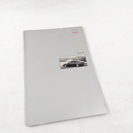 AUDI A8 cartellina brochure I PARTICOLARI Novembre 1998 Italiano
