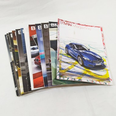 12 Opuscoli BMW Magazine 2006 2007 2008 e 2009