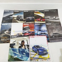 12 Opuscoli BMW Magazine 2006 2007 2008 e 2009 2